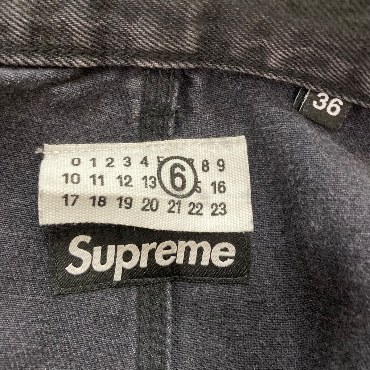 Supreme×MM6 Maison Margiela ダブルニーペインターパンツ