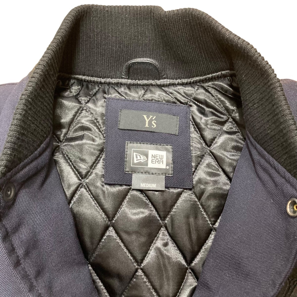 Y's×New Era スタジャン YB-Y01-100 ネイビー×ブラック サイズ 3