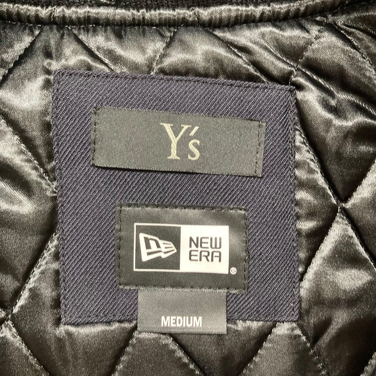 Y's×New Era スタジャン YB-Y01-100 ネイビー×ブラック サイズ 3