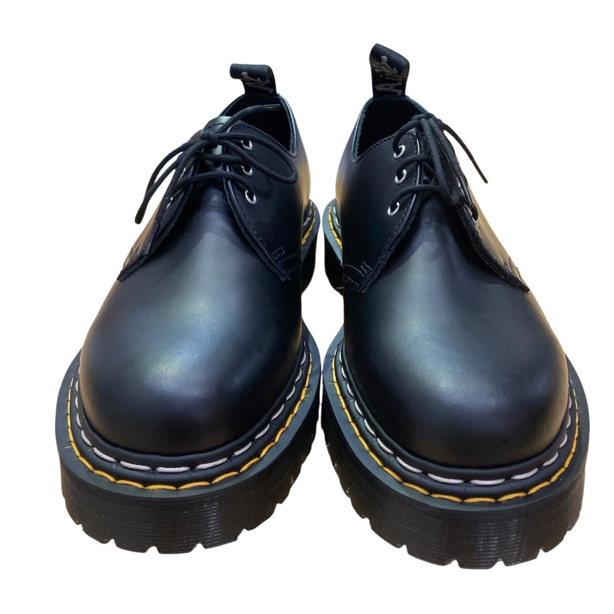 Dr．Martens×RICK OWENS 3ホールシューズ 27026001 ブラック