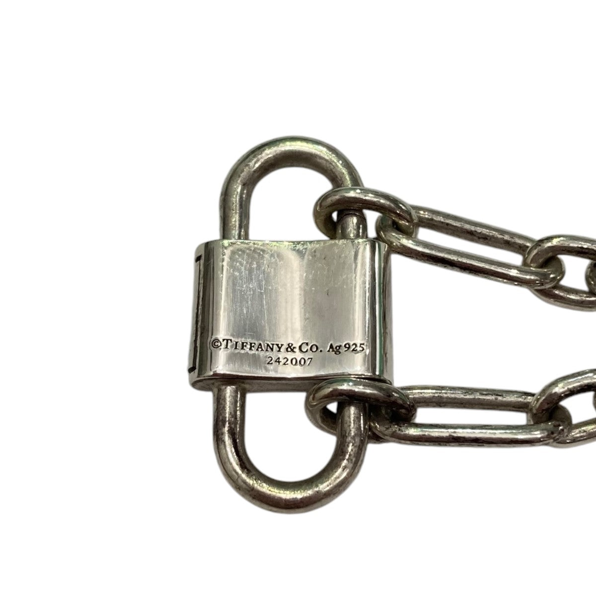 TIFFANY　ダブルロックスモールネックレス 24年最新作】Tiffany & Co スモール ダブル ロック ネックレス