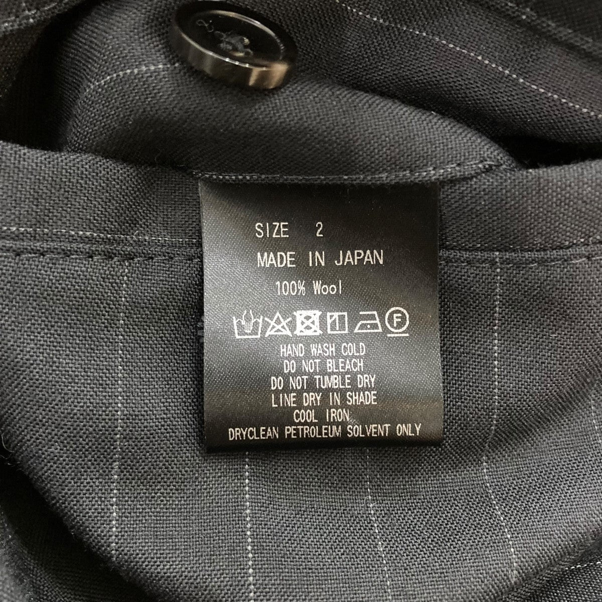 MARKA(マーカ) ストライプスラックス M25A12PT02C グレー サイズ