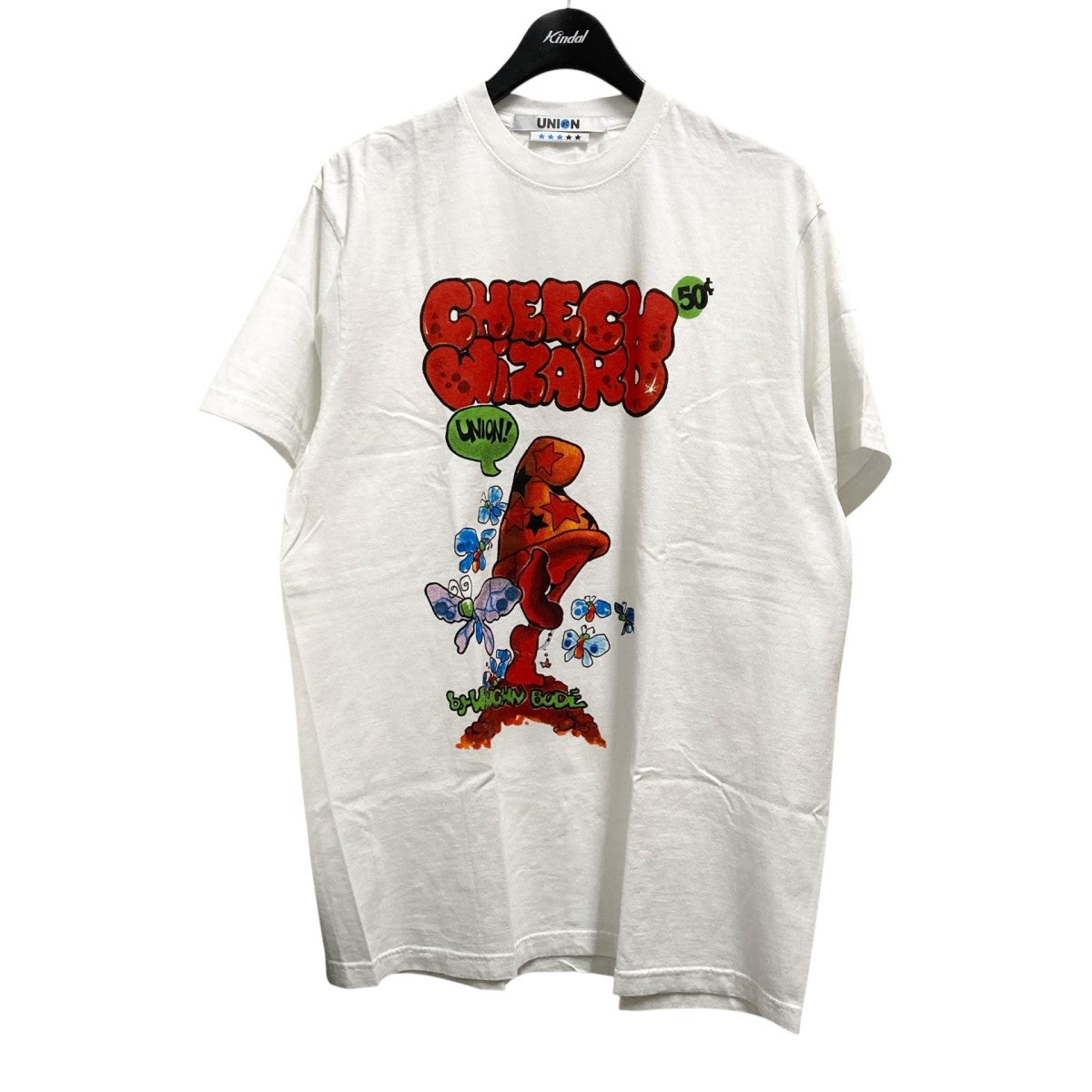 UNION×VAUGHN BODE プリントTシャツ ホワイト×レッド｜【公式