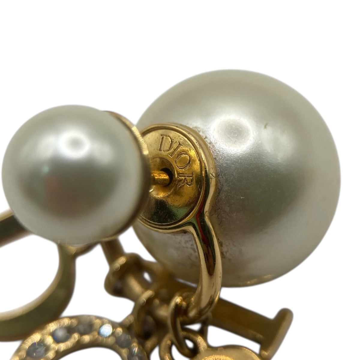 Christian Dior(クリスチャンディオール) パール装飾ピアス