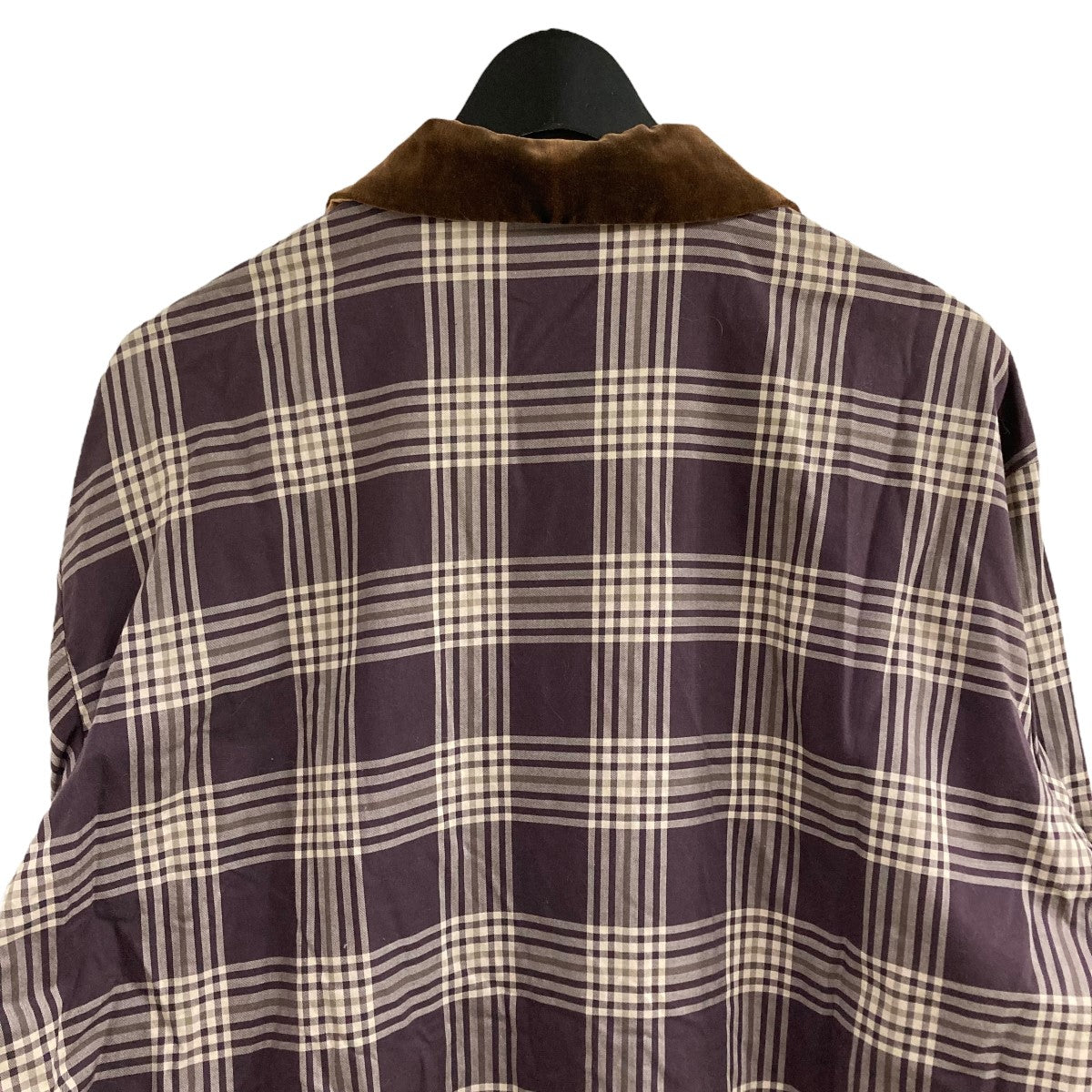 sacai(サカイ) チェックシャツ 21-02540M ブラウン サイズ 3 sacai(サカイ) チェックシャツ 21-02540M ブラウン サイズ 3