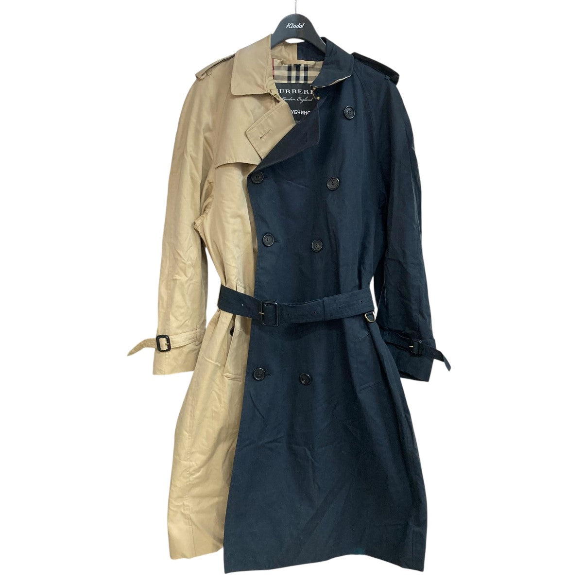 Burberry × Gosha Rubchinskiy トレンチコート BURBERRY×Gosha Rubchinskiy バイカラートレンチコート 469593