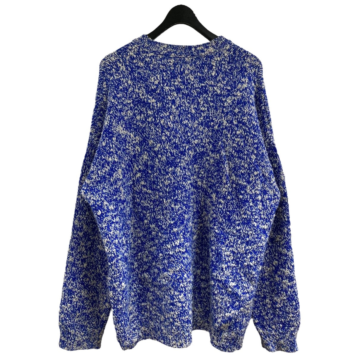 LOEWE(ロエベ) アナグラムニット H526Y14KCE ブルー×ブラック サイズ