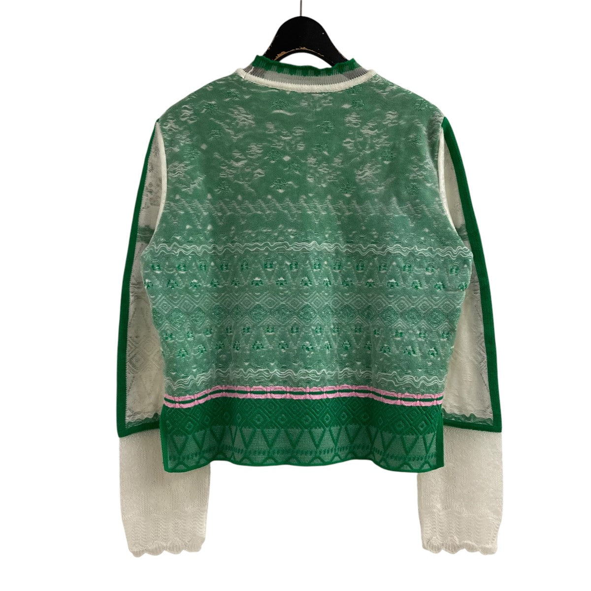 mame kurogouchi(マメクロゴウチ) レースニット MM20SS-KN034