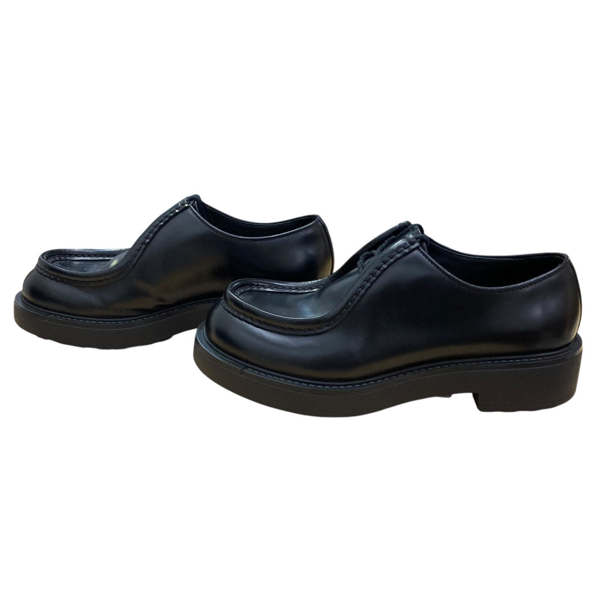 PRADA 23AW レザーシューレースシューズ (PRADA/ドレスシューズ