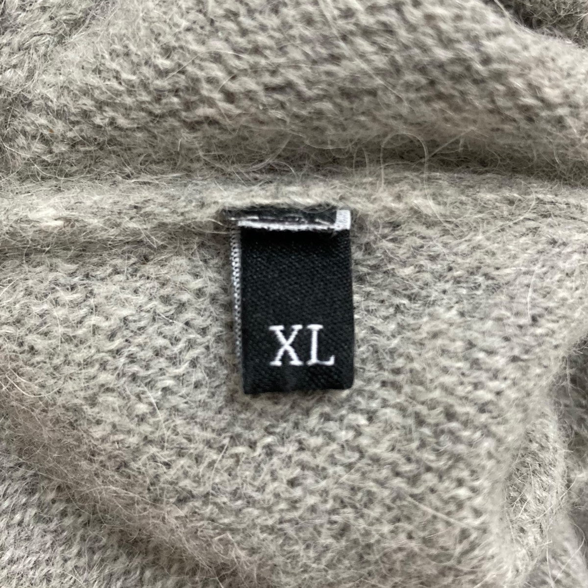 DIESEL(ディーゼル) ダメージニットセーター ライトグレー サイズ XL