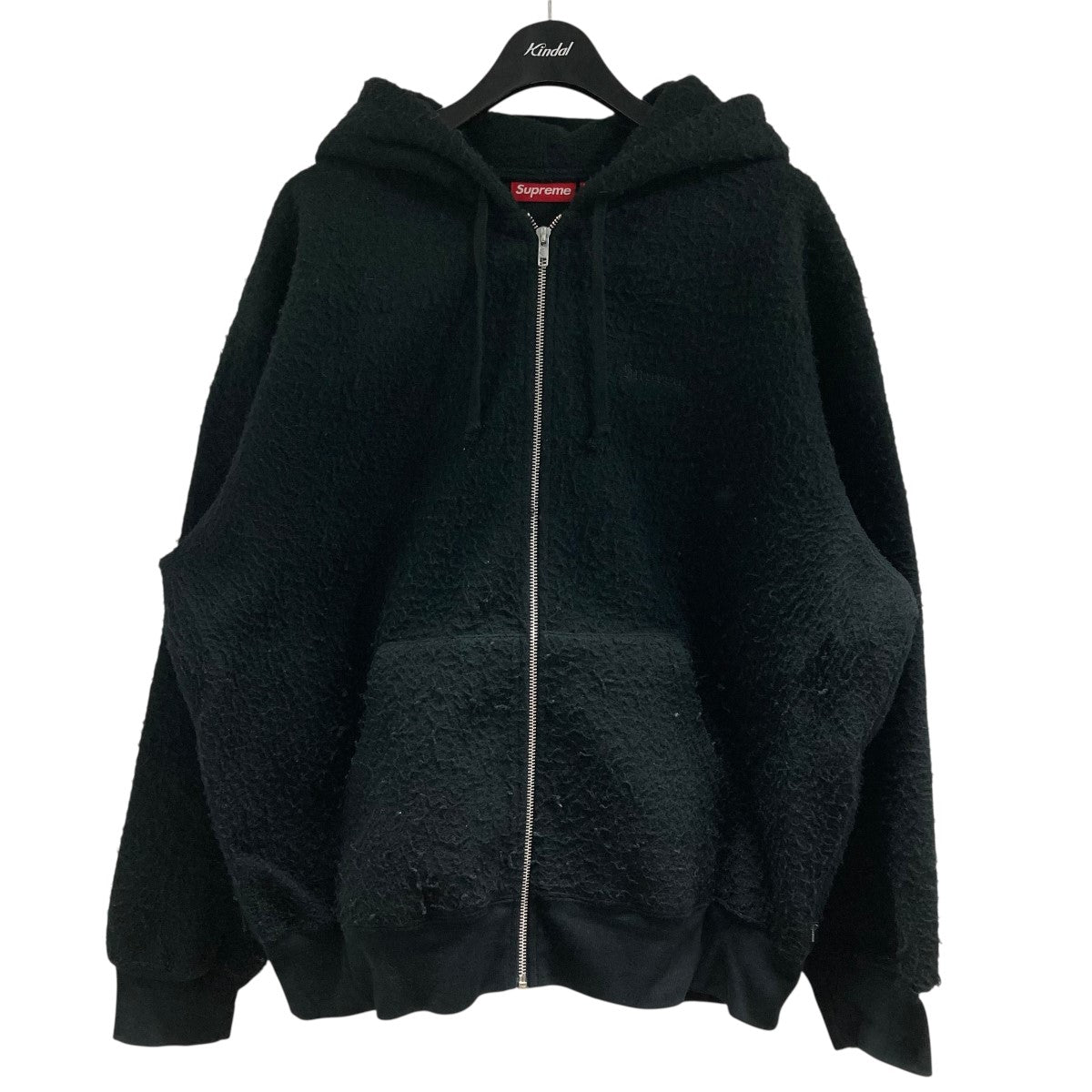 Supreme パーカー ブラック Lサイズ Supreme シュプリーム 23AW S Logo Zip Up Hooded Sweatshirt S
