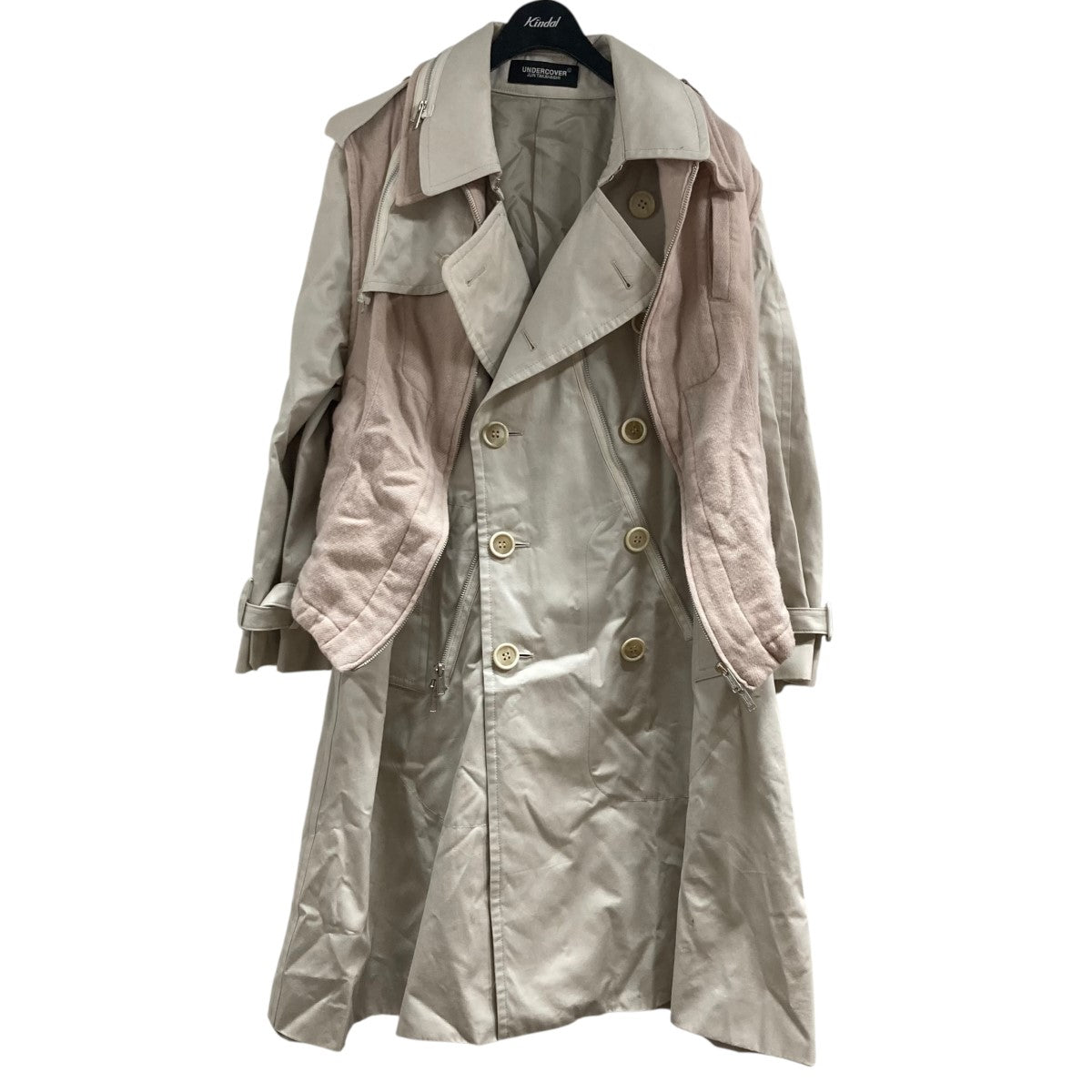 【新品、未使用】UNDER COVER コートUC2A4313 UNDERCOVER(アンダーカバー) コート UC2A1309 ライトグレー サイズ 1