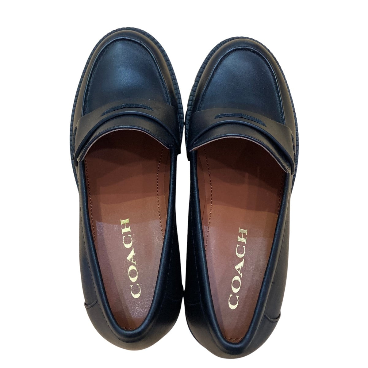 JunJun様ご購入品コーチブラックローファー8.5 D 26.5標準サイズ 楽天市場】COACH OUTLET 【公式】ブルックス ローファー コーチ