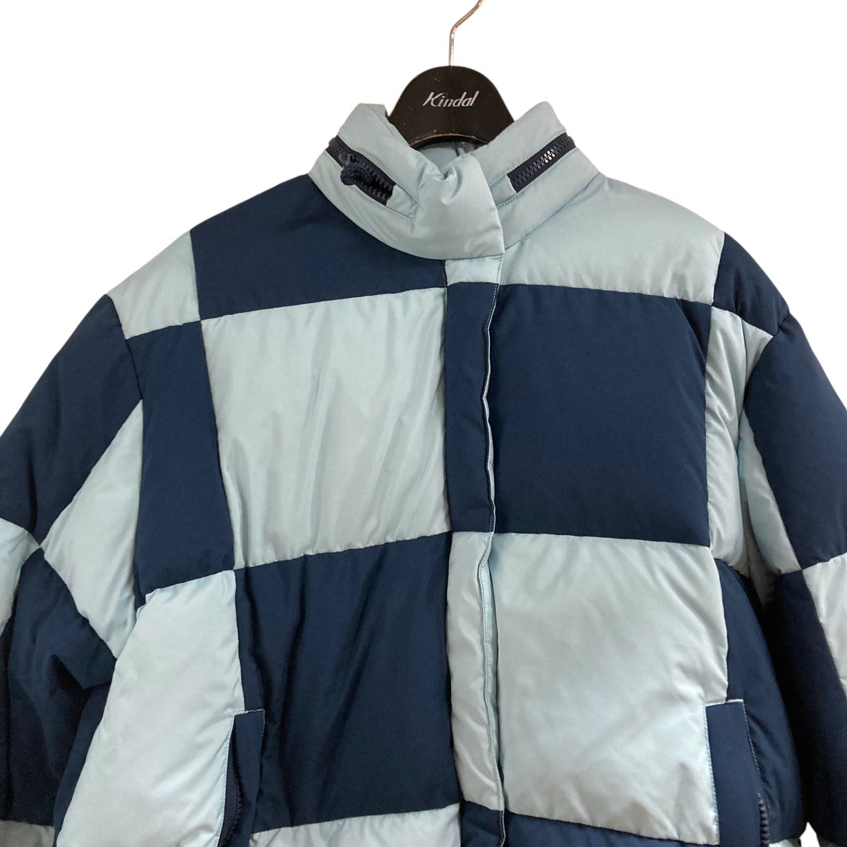 KENZO(ケンゾー) ダウンジャケット FC62OU1039NC ブルー×ネイビー