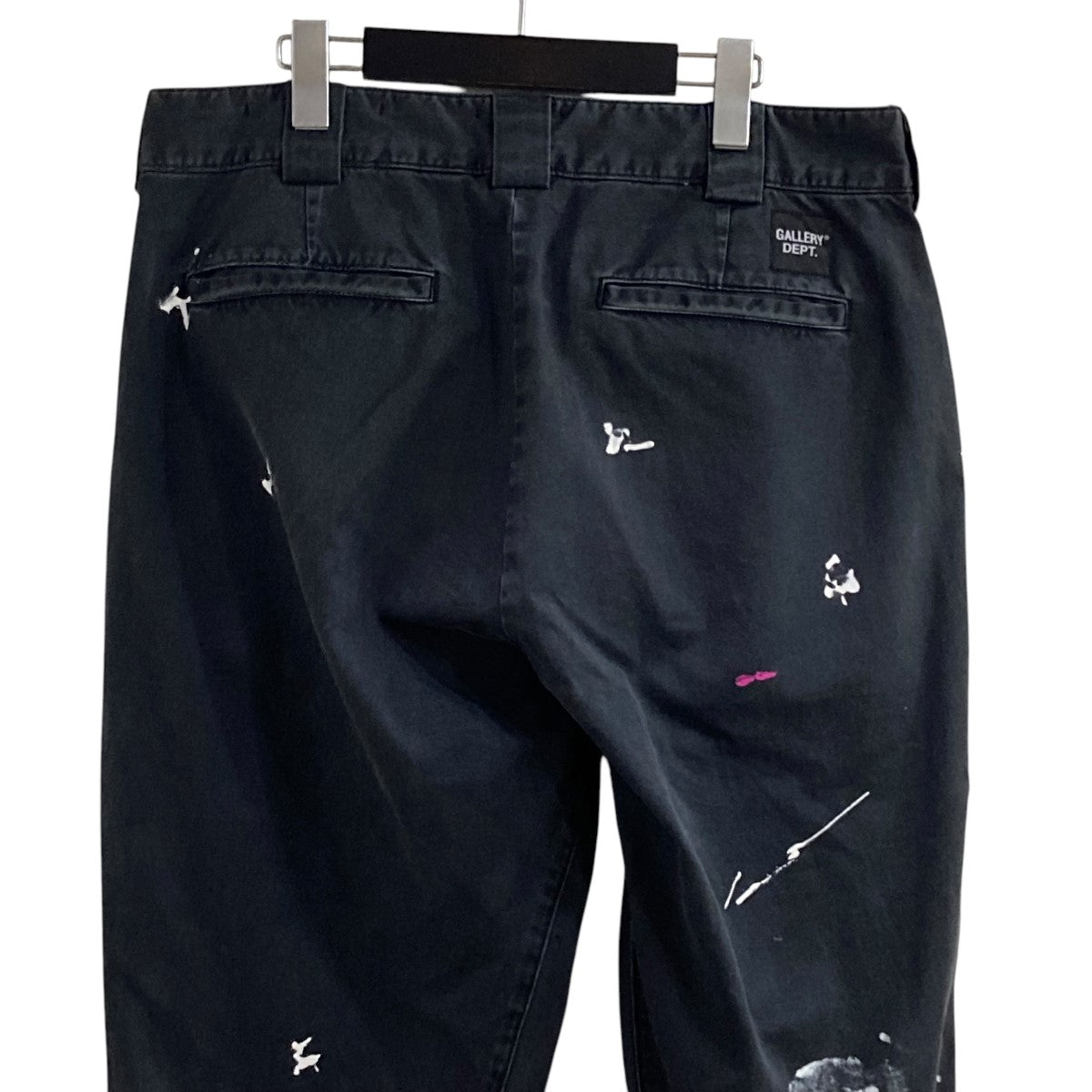 d.i.a.フレアデニムパンツ スプラッターペイント GALLERY DEPT(ギャラリー デプト) スリムフィット フレア