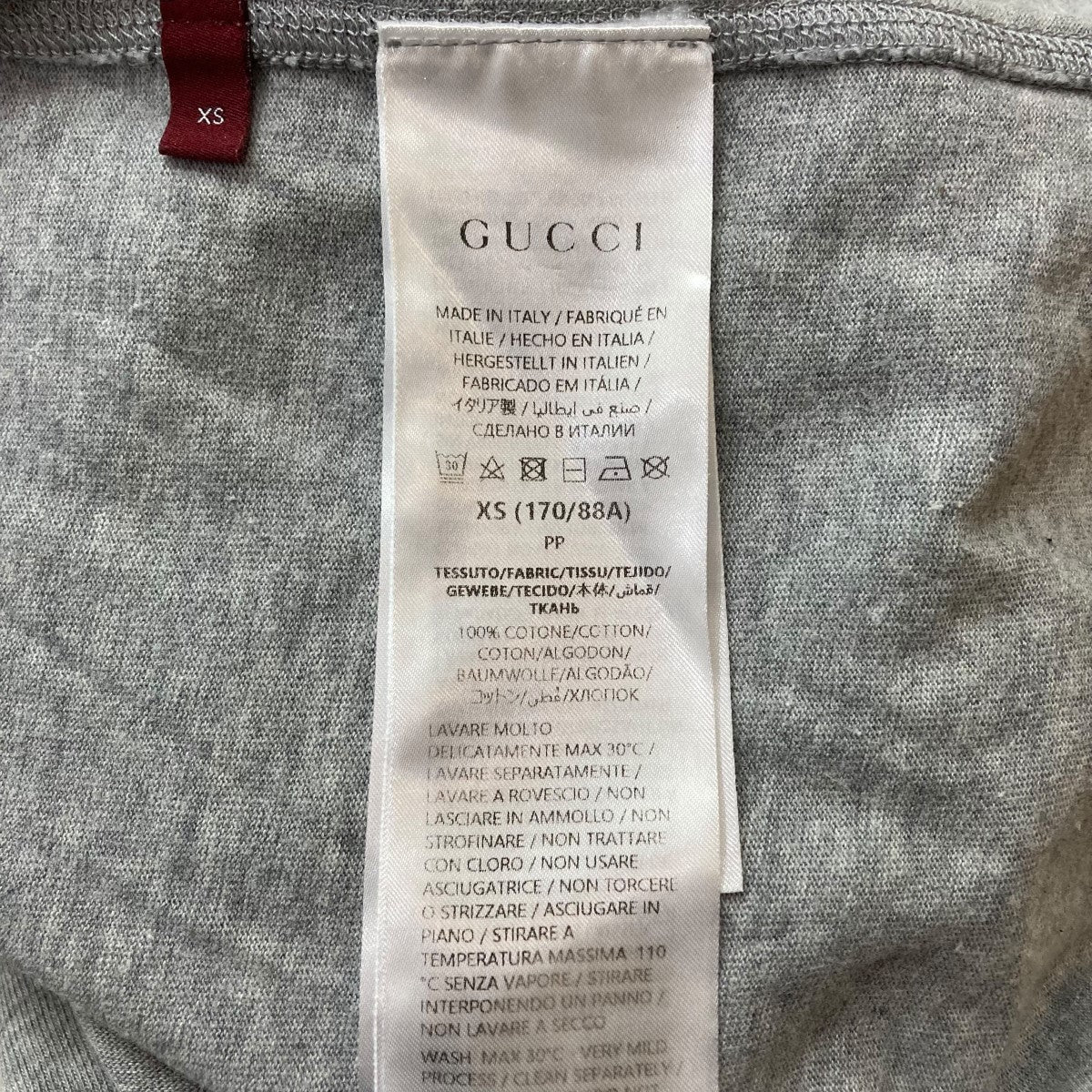 GUCCI プリント半袖Tシャツ 古着・中古-6枚目のアイテム画像