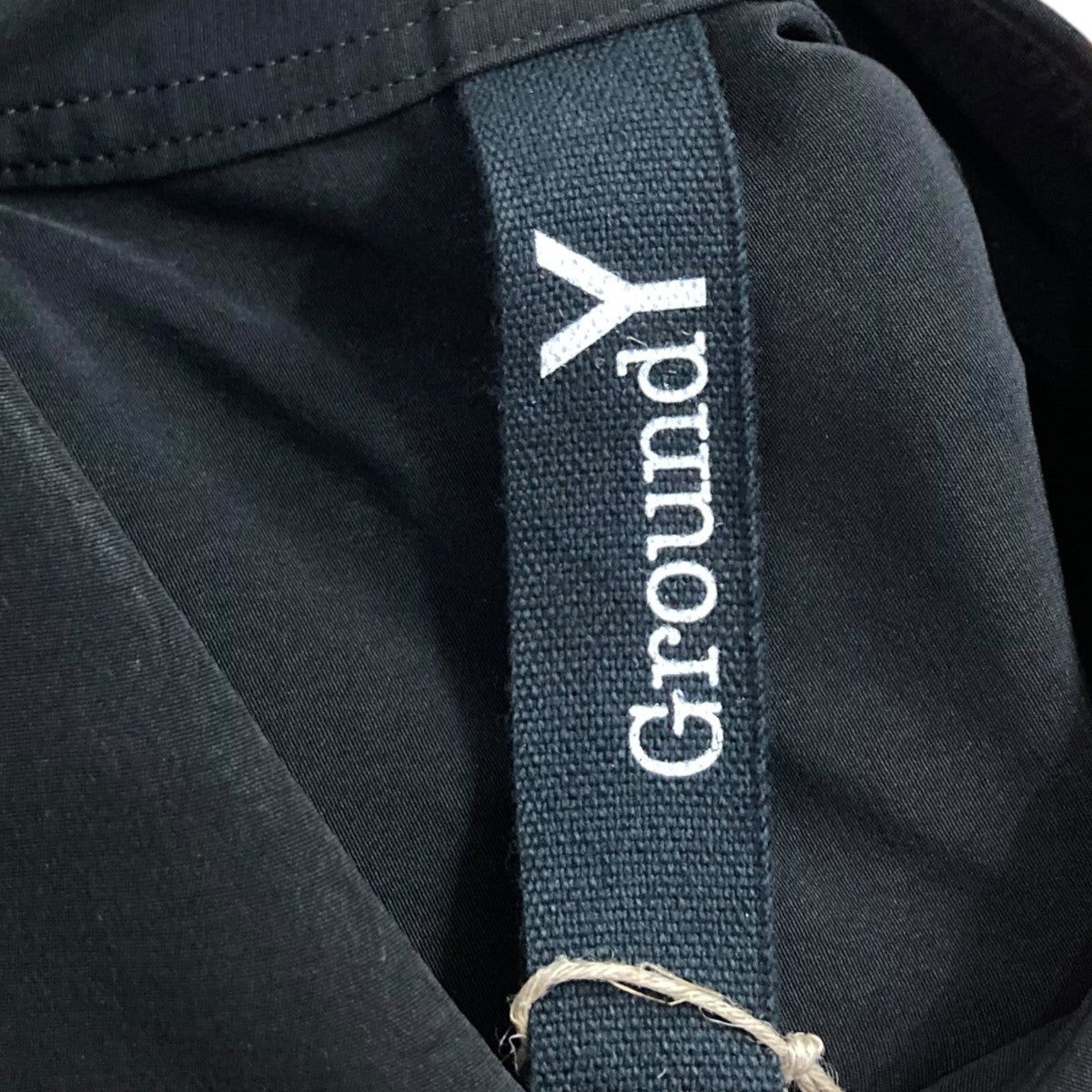 GROUND Y(グラウンドワイ) 25SSCREPE DE CHINE FRONT DOLMAN BIG