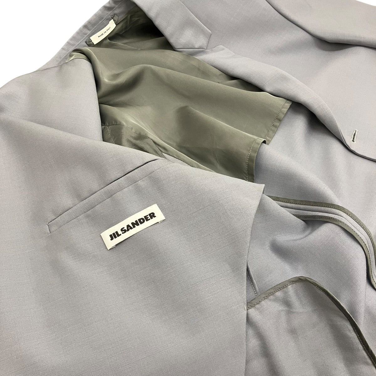 JIL SANDER 19SSテーラードジャケット 古着・中古-5枚目のアイテム画像
