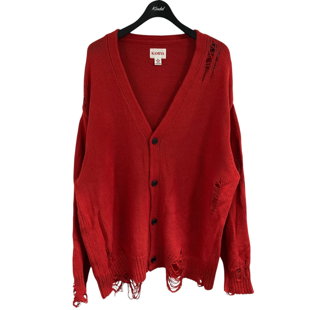KAMIYA カーディガン M 楽天市場】Kasuri Mohair Cardigan G11CD030 ブランド KAMIYA