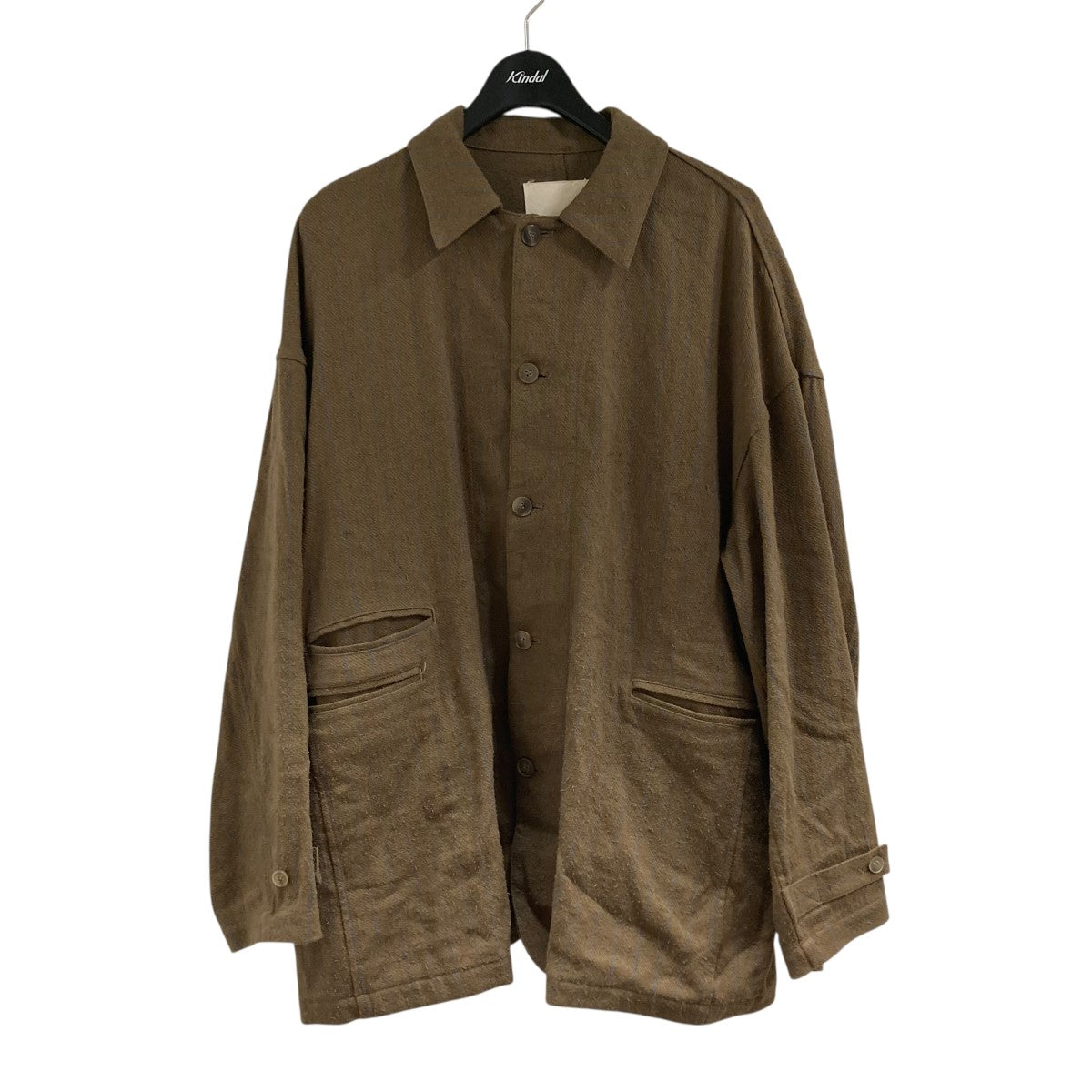 yokosakamoto ヨーコサカモト シルクリネン セットアップ ジャケット