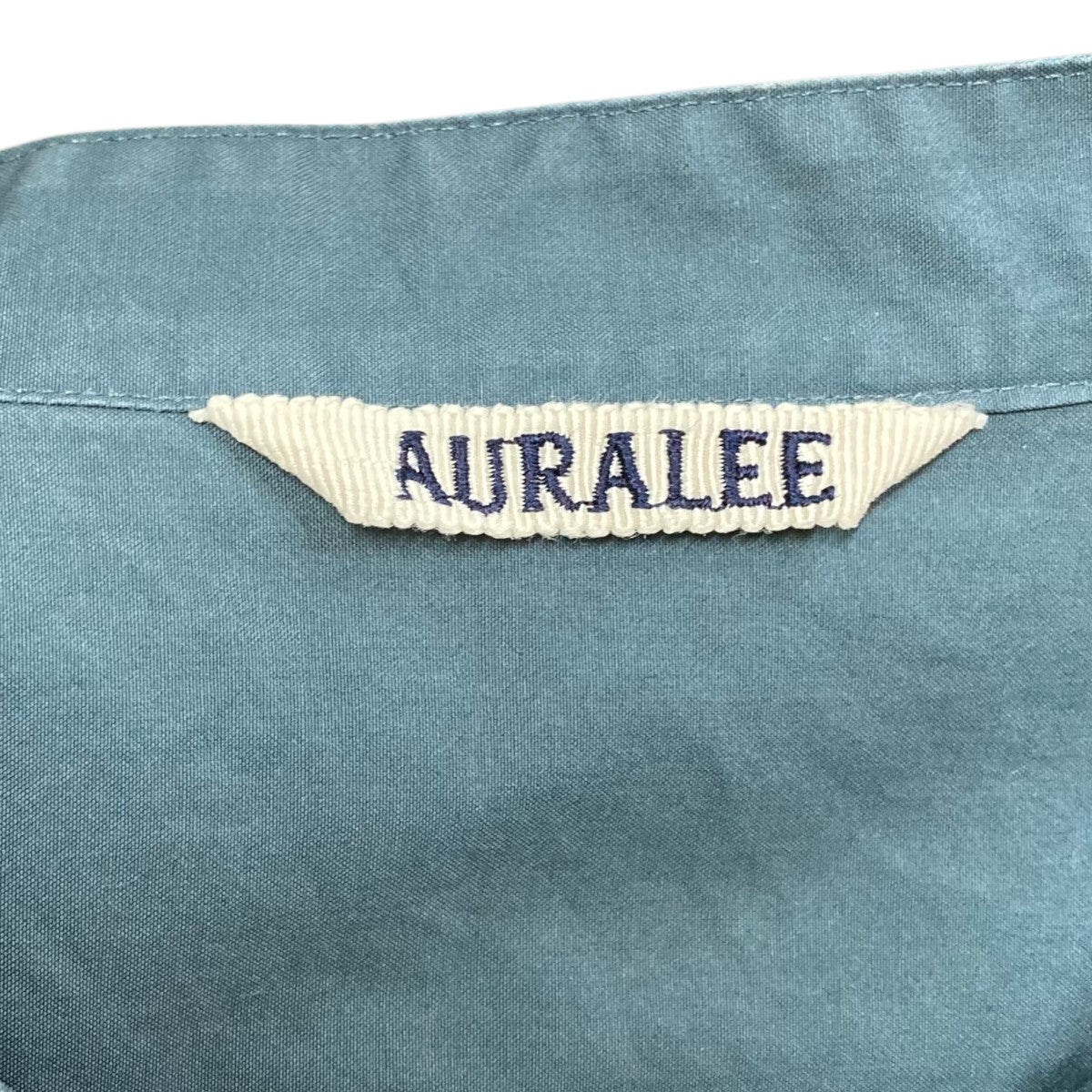 dmsAURALEE オーラリー　バンドカラーシャツ　ノーカラーシャツ AURALEE(オーラリー) 24AWバンドカラーシャツA24AS02HO HIGH