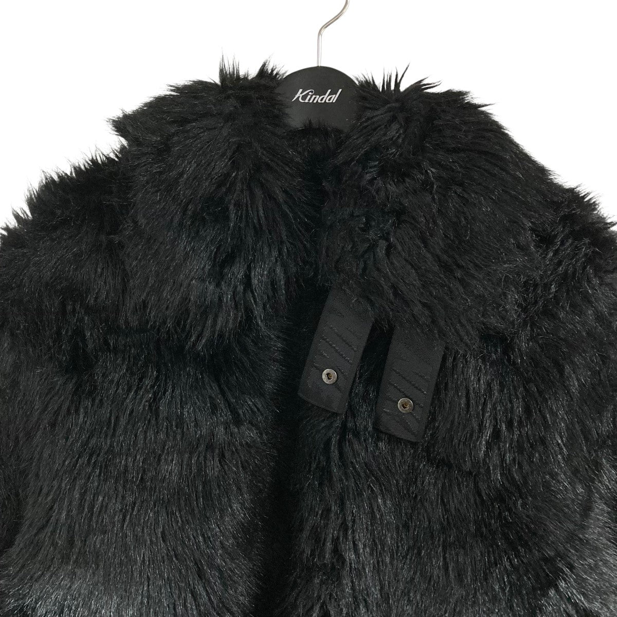 AMBUSH×NIKE リバーシブルファージャケット AQ9225-010 ブラック