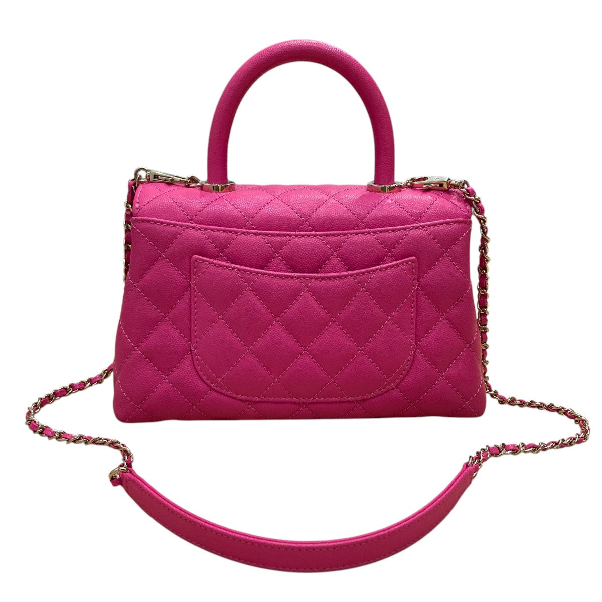 CHANEL(シャネル) ココハンドルキャビアスキンマトラッセ CHANEL(シャネル) ココハンドルキャビアスキンマトラッセ
