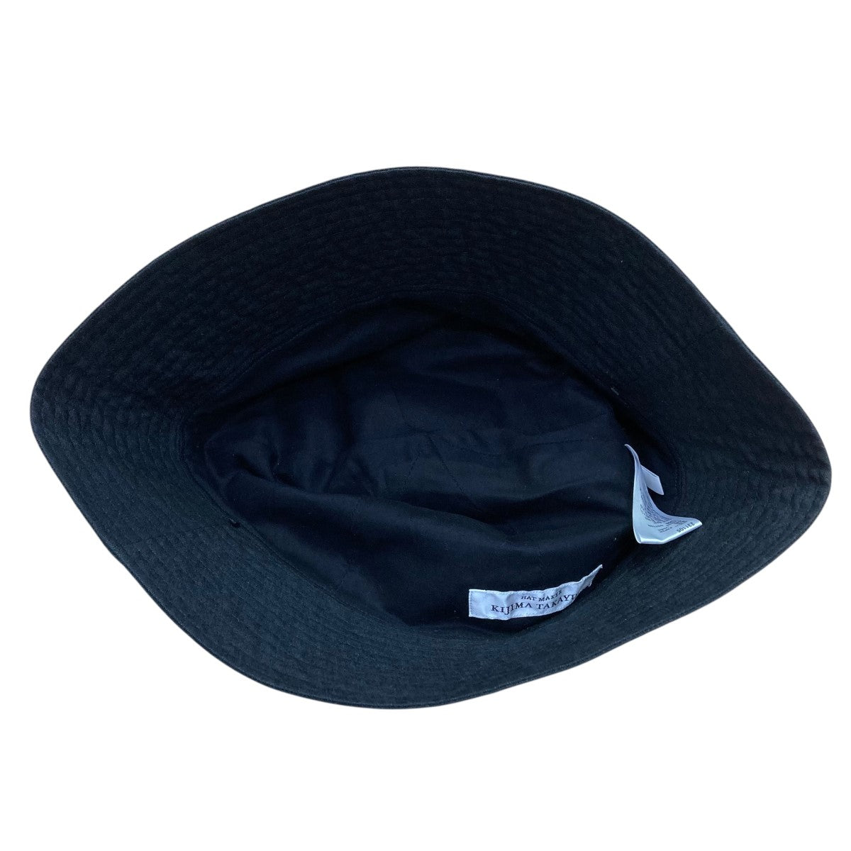 KIJIMA TAKAYUKI /ブラックバケットハット /サイズ3 KIJIMA TAKAYUKI (キジマタカユキ) VENTILE BUCKET HAT