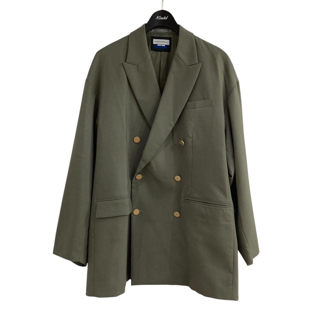 MAISON SPECIAL×ZARA レザーボンバージャケット ブラック サイズ