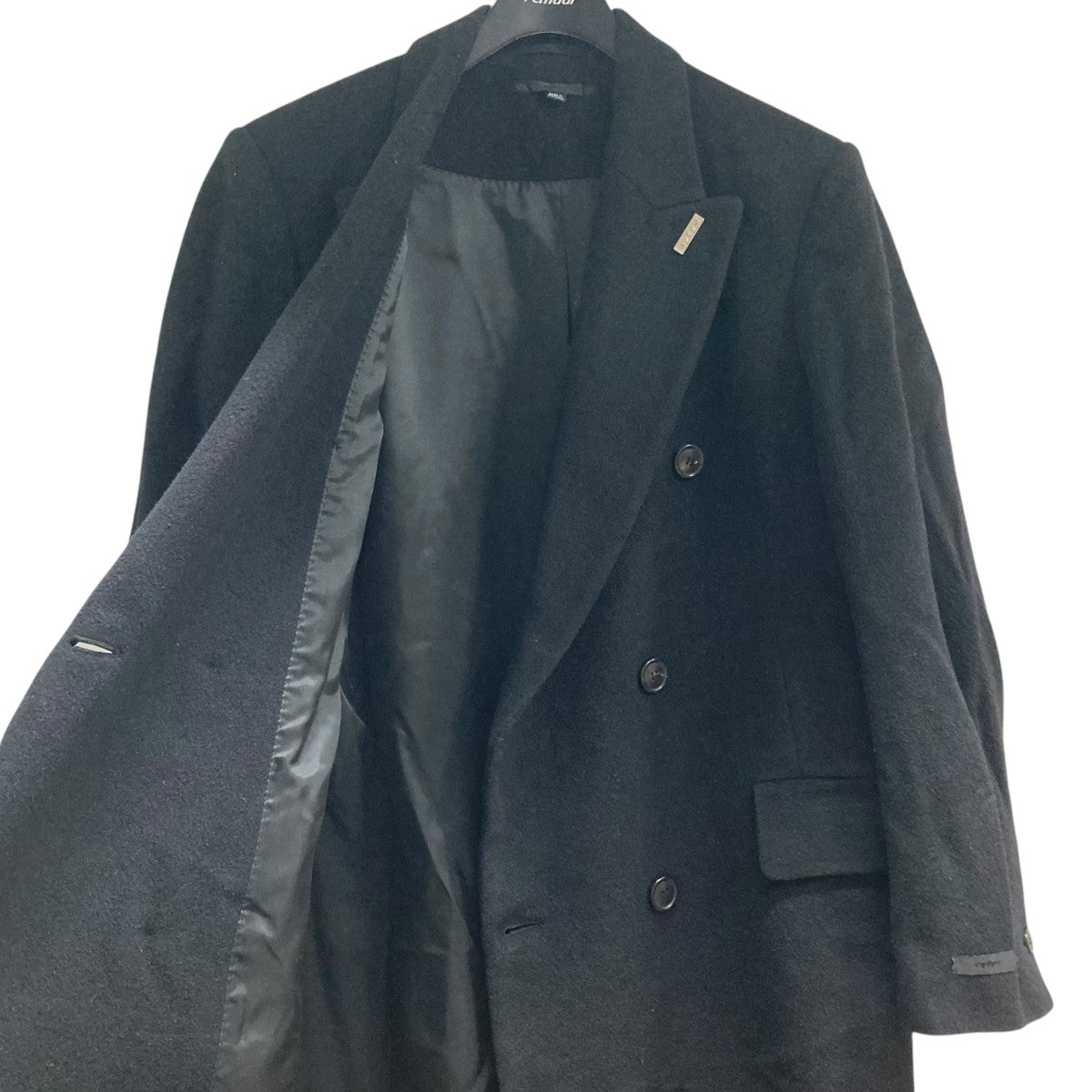 eytys genecis コート　ブラック Eytys(エイティーズ) ウールロングコートGENESIS COAT GENESIS