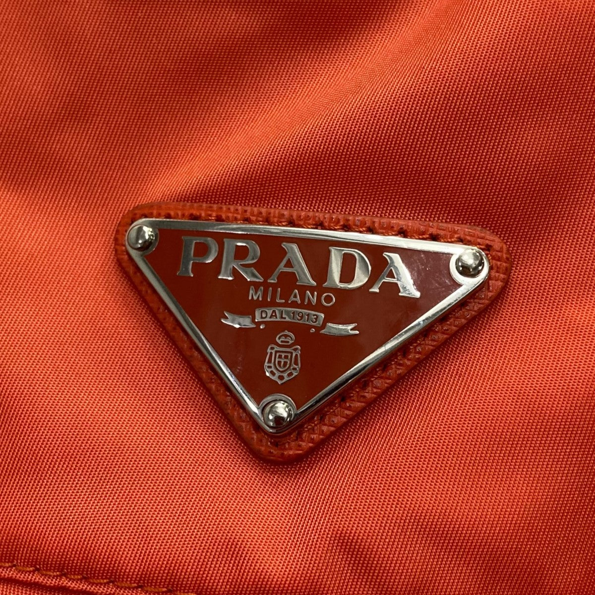 PRADA(プラダ) バケットハット1HC137 1HC137 オレンジ サイズ S