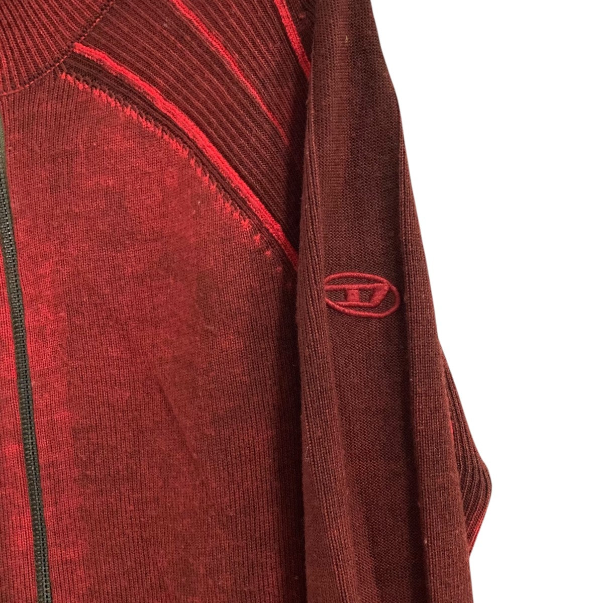 DIESEL K-lrini ドライバーズニット サイズM 美品・公式完売品】K-IRINI ジップアップドライバーズニット DIESEL