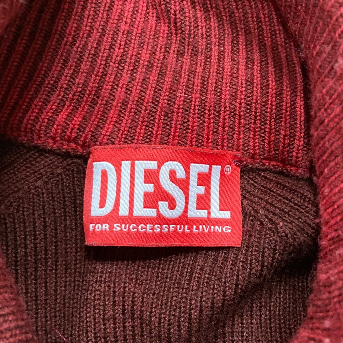 DIESEL(ディーゼル) ドライバーズニットK-IRINI K-IRINI レッド サイズ