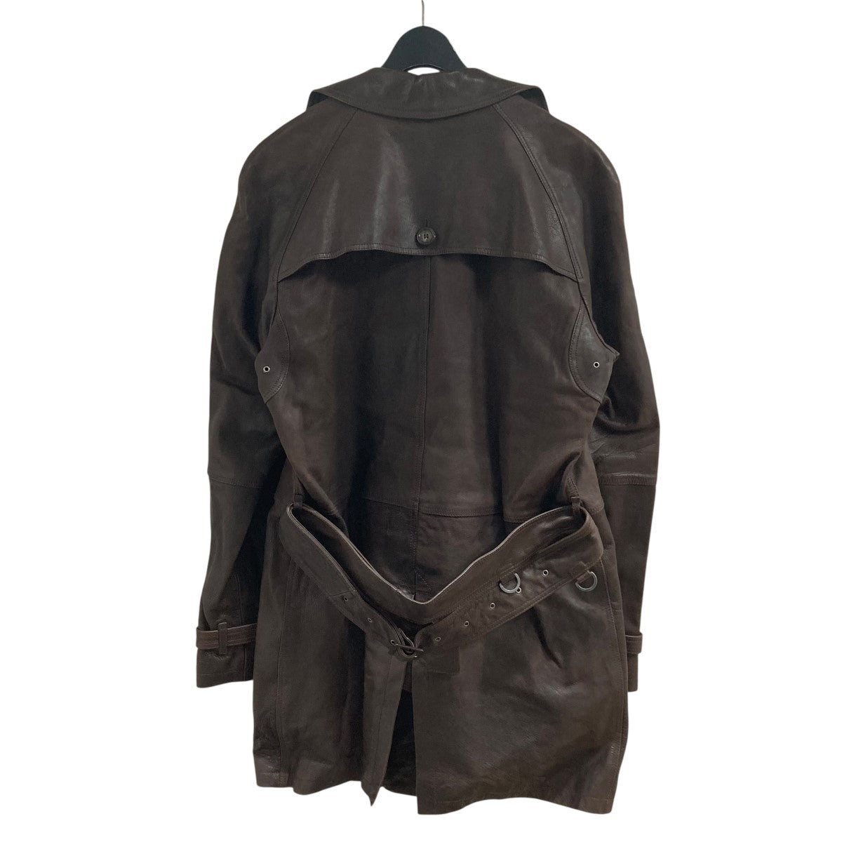 DOLCE ＆ GABBANA(ドルチェアンドガッバーナ) カーフレザートレンチ