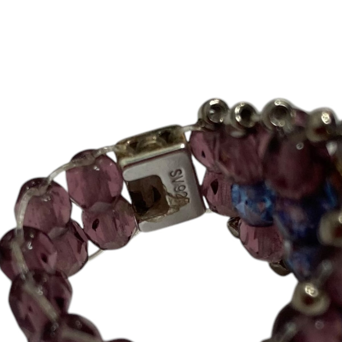 Needles×TIE A KNOT ビーズリング パープル サイズ 号数:14号｜【公式