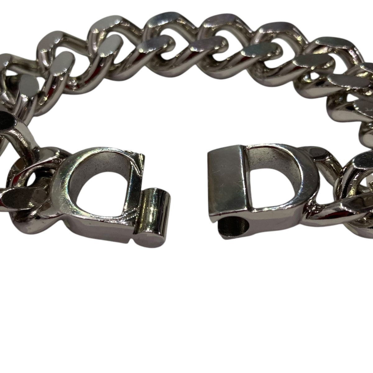DIOR | CD Icon チェーンリンク ブレスレット シルバー