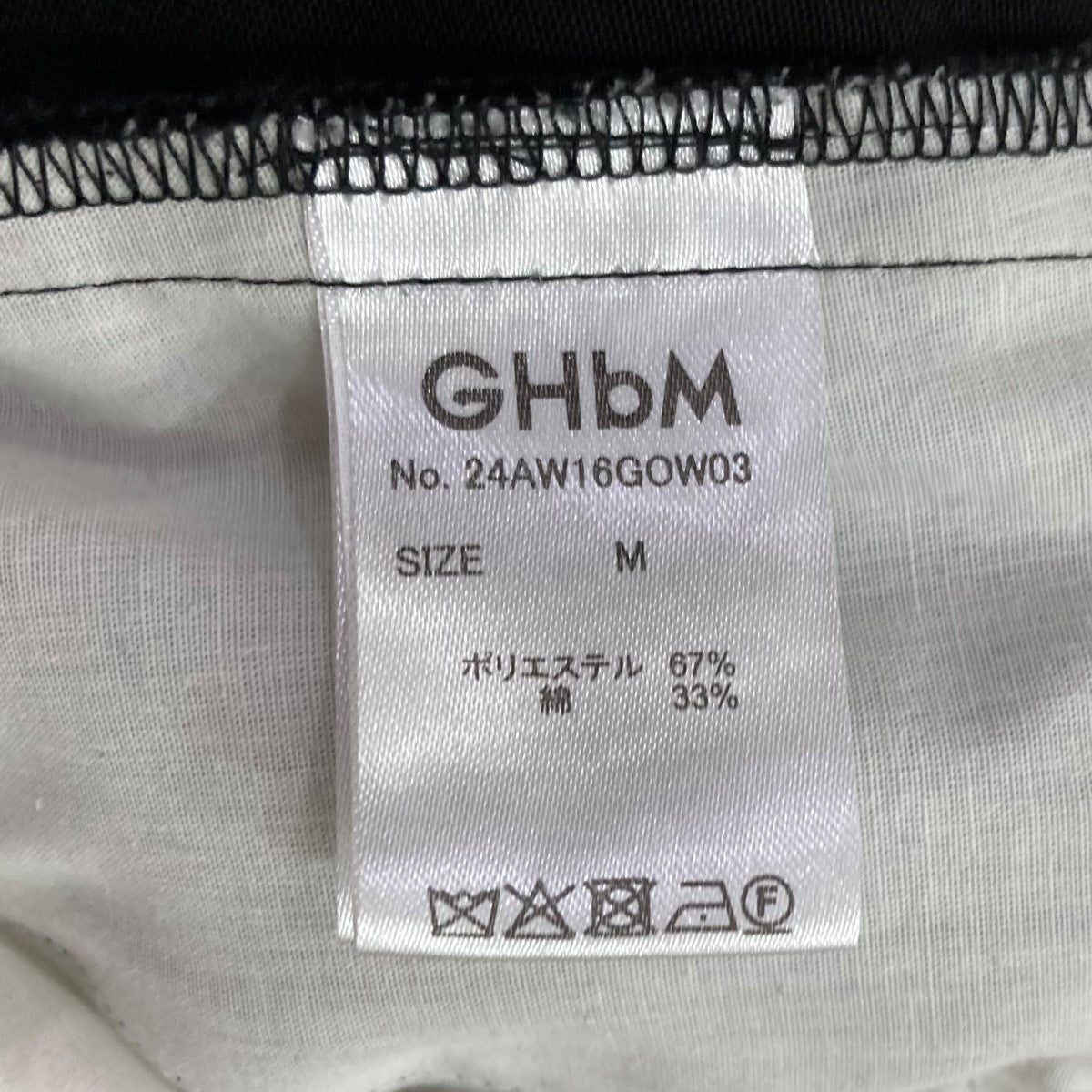 GHbM×OVY ブリティッシュツイルトラウザーズ パンツ24AW16GOW03