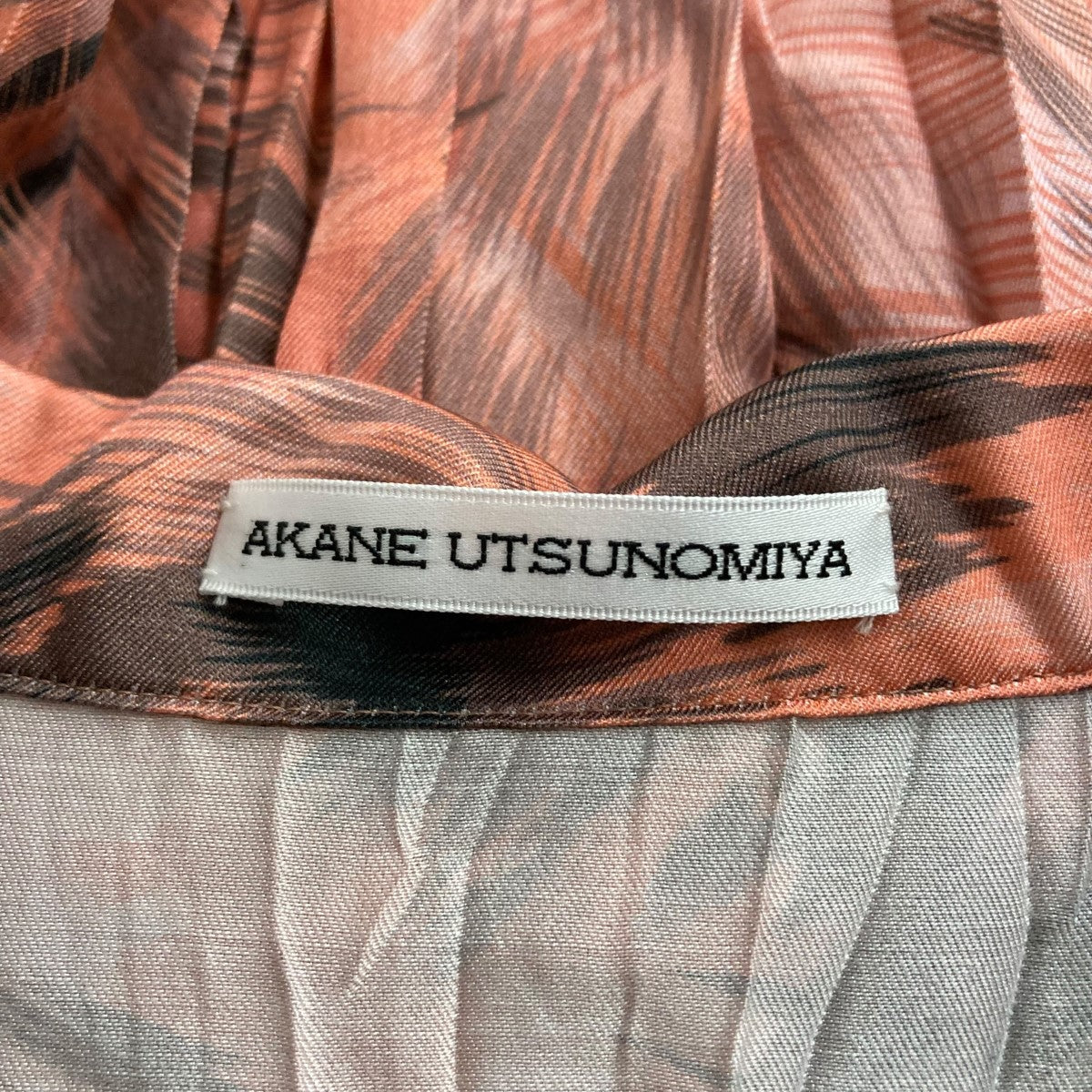 AKANE UTSUNOMIYA シルクドレス 古着・中古-5枚目のアイテム画像
