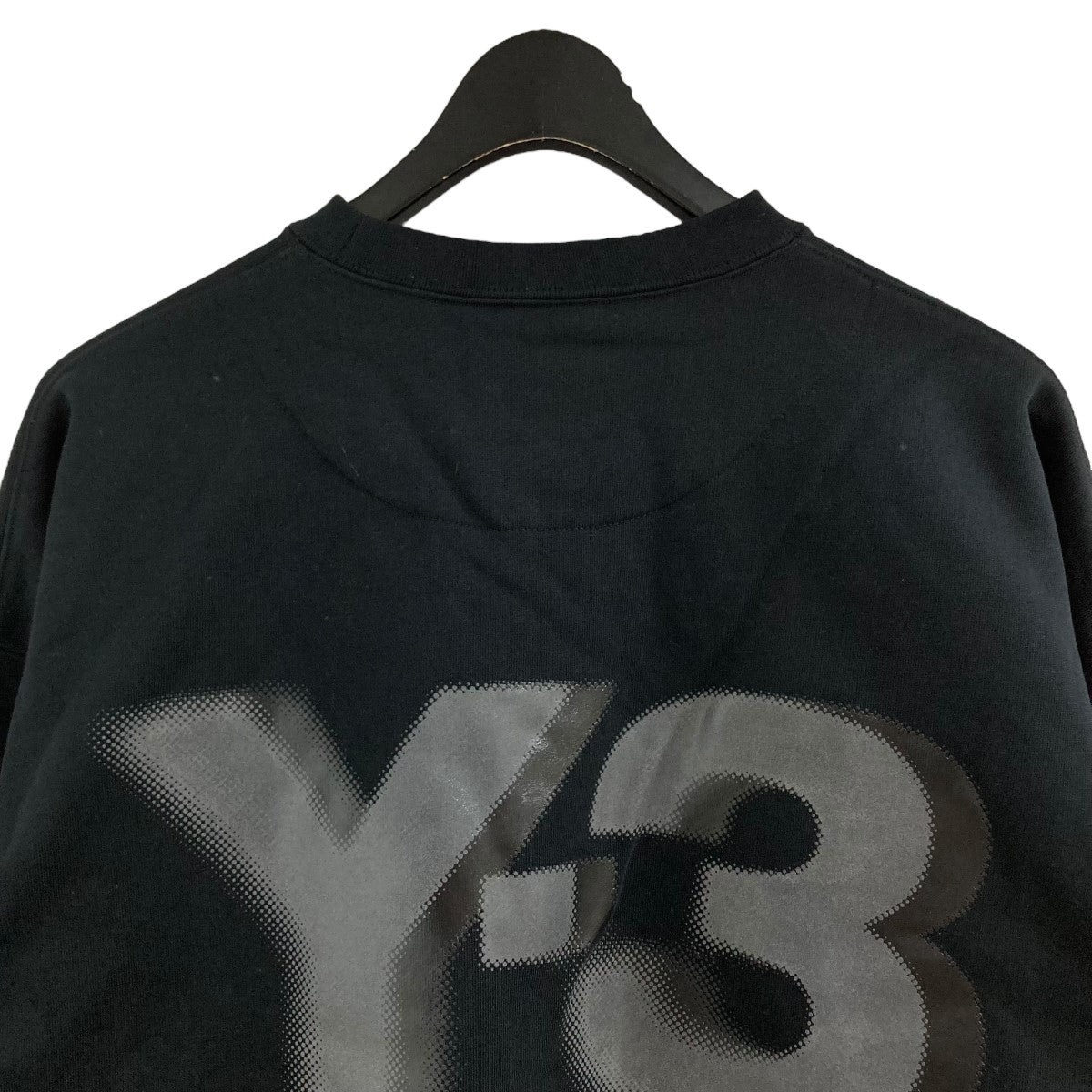 Y-3(ワイスリー) ロゴクルーネックスウェットトレーナー JE9276