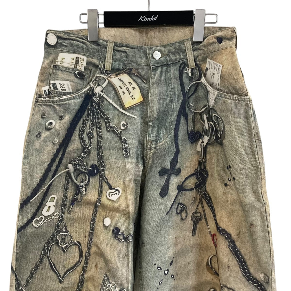 パンツ theredthread S print denim 1 toys THEREDTHREAD / ザレッドスレッド】S print denim 1 toys