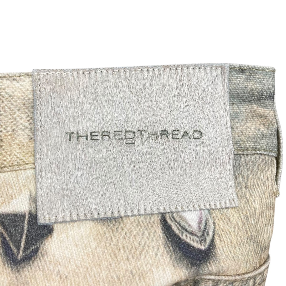 パンツ theredthread S Print Denim 1 TOYS THEREDTHREAD / ザレッドスレッド】S print denim 1 toys