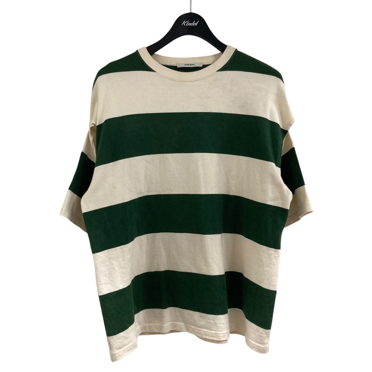 PHEENY ボーダー半袖Tシャツ 古着・中古-1枚目のアイテム画像