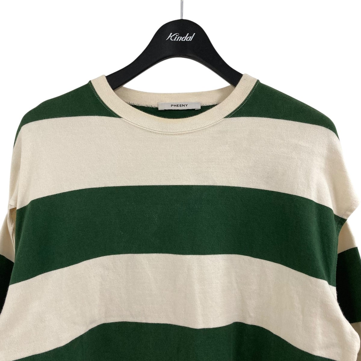 PHEENY ボーダー半袖Tシャツ 古着・中古-2枚目のアイテム画像