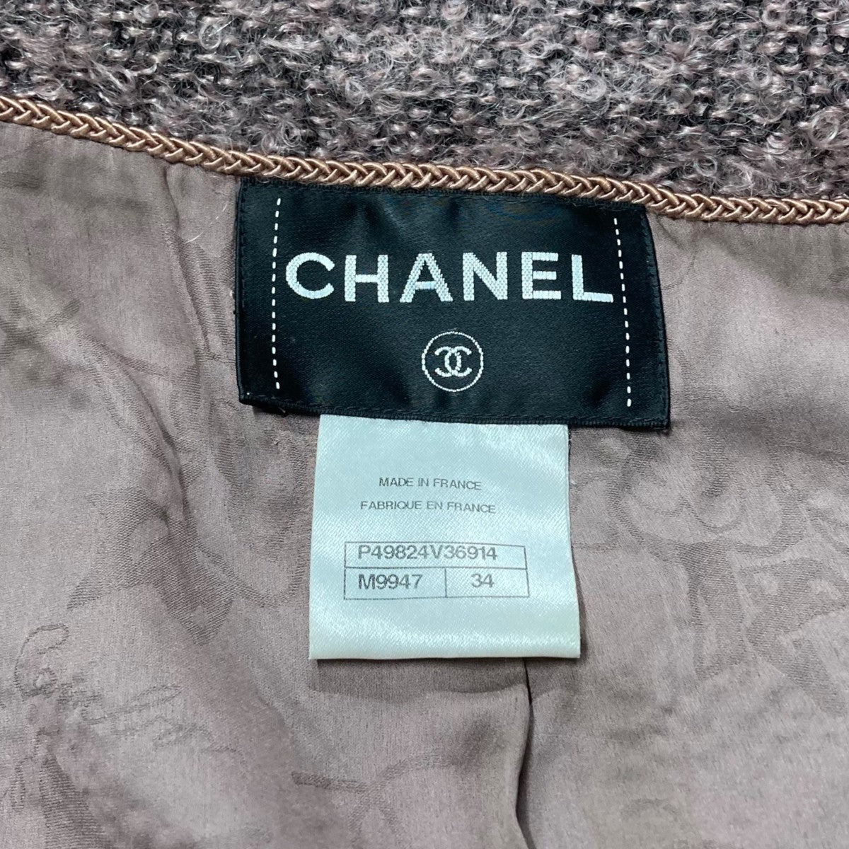 ツイードジャケットP49824V36914