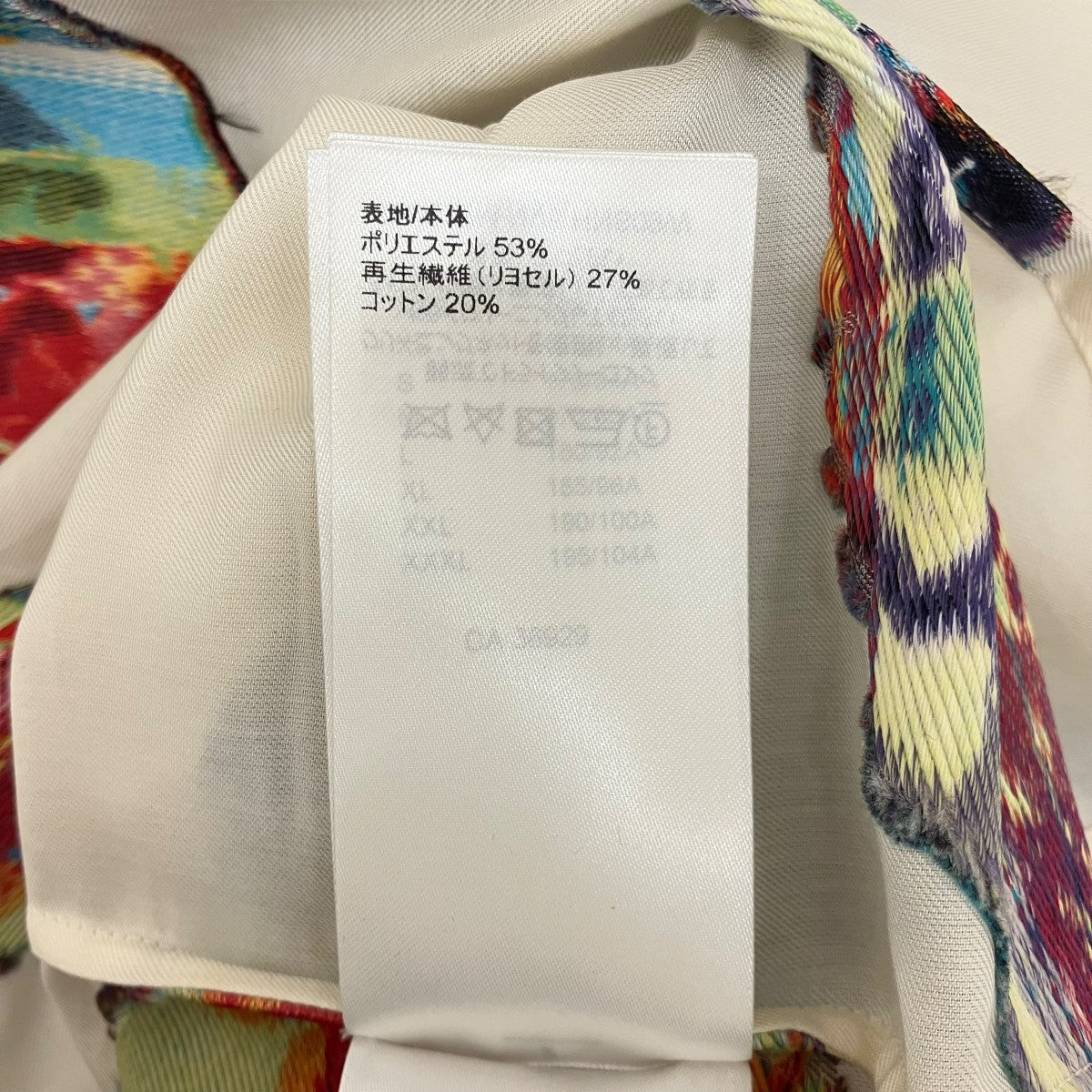 LOUIS VUITTON LVグラフィティ スタンドカラー シャツ 古着・中古-7枚目のアイテム画像