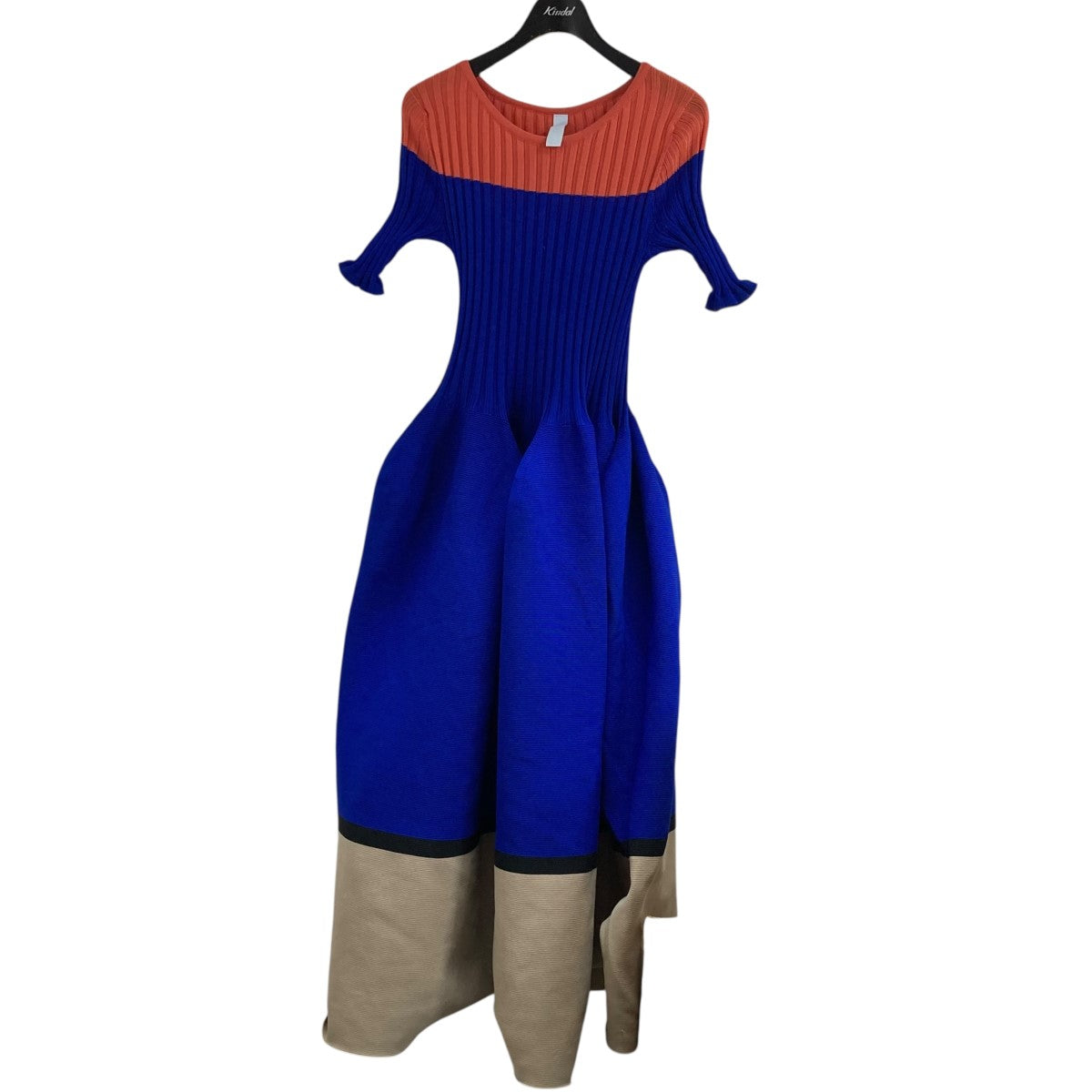 CFCL ノースリーブワンピース　黒　ポッタリードレス　POTTERY CFCL(シーエフシーエル) 「Pottery Dress1」ポッタリードレス