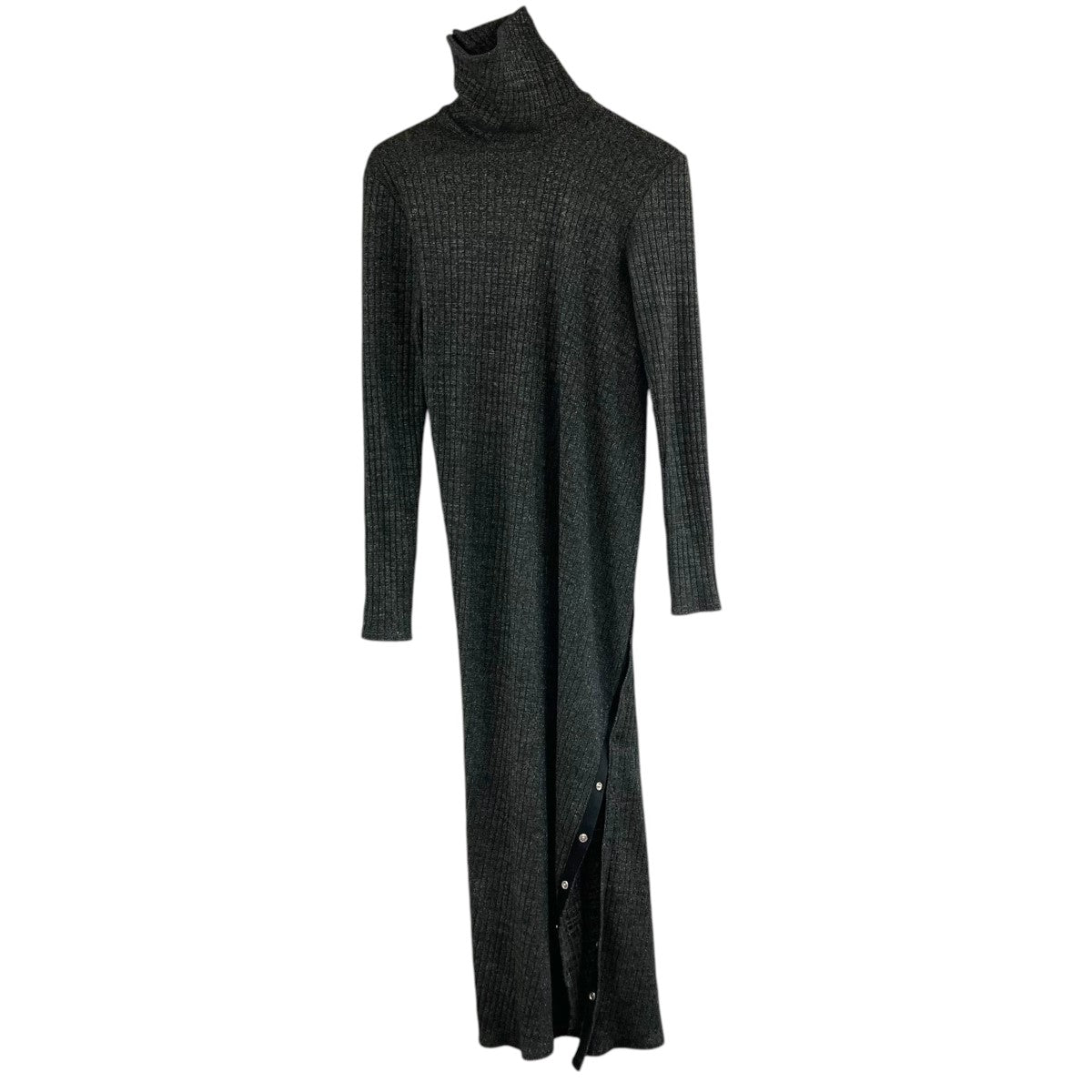 ハイネックラメリブロングワンピース1445304006 fade dye lame jersey bias dress