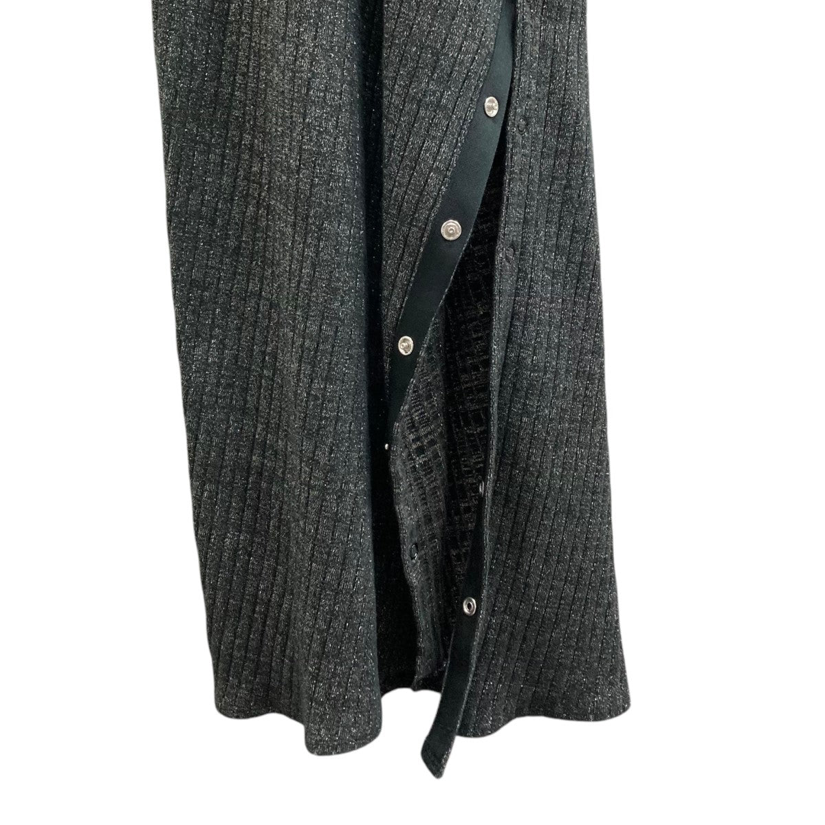 ハイネックラメリブロングワンピース1445304006 fade dye lame jersey bias dress
