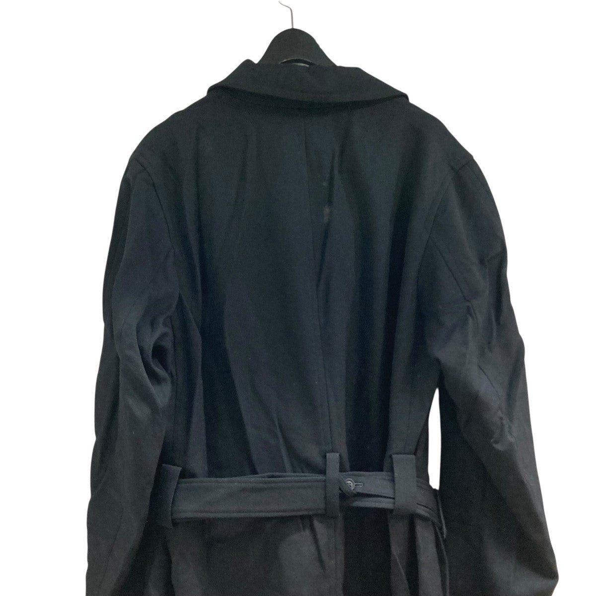 Yohji Yamamoto POUR HOMME ウールギャバジンコート STAFF STYLING｜THE SHOP YOHJI YAMAMOTO