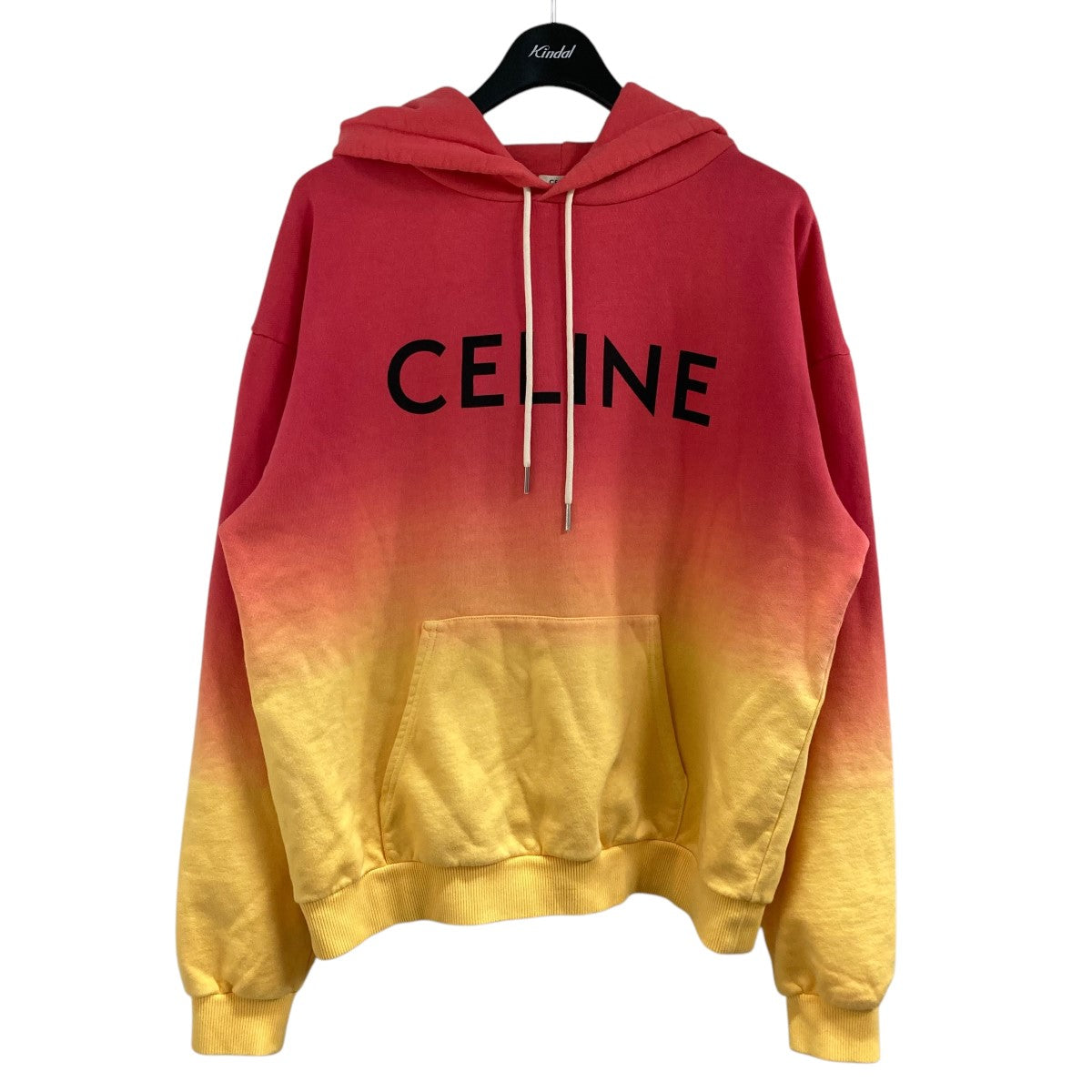 国内発】セリーヌ CELINEプリント ルーズフーディー (CELINE